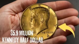 $5.9 Million Kennedy Half Dollar Still In Circulation – Check Your Pocket Change